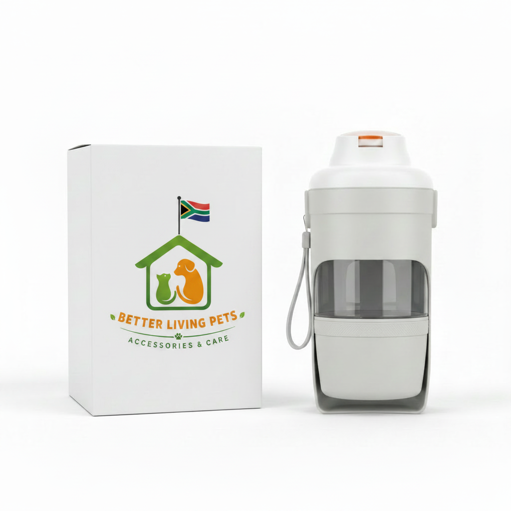 BetterLivingPets™ 2-in-1 Travel Water & Food Bottle (For Pets)
