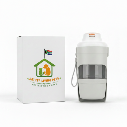 BetterLivingPets™ 2-in-1 Travel Water & Food Bottle (For Pets)