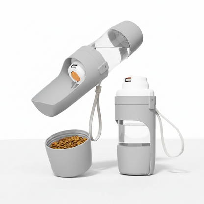 BetterLivingPets™ 2-in-1 Travel Water & Food Bottle (For Pets)